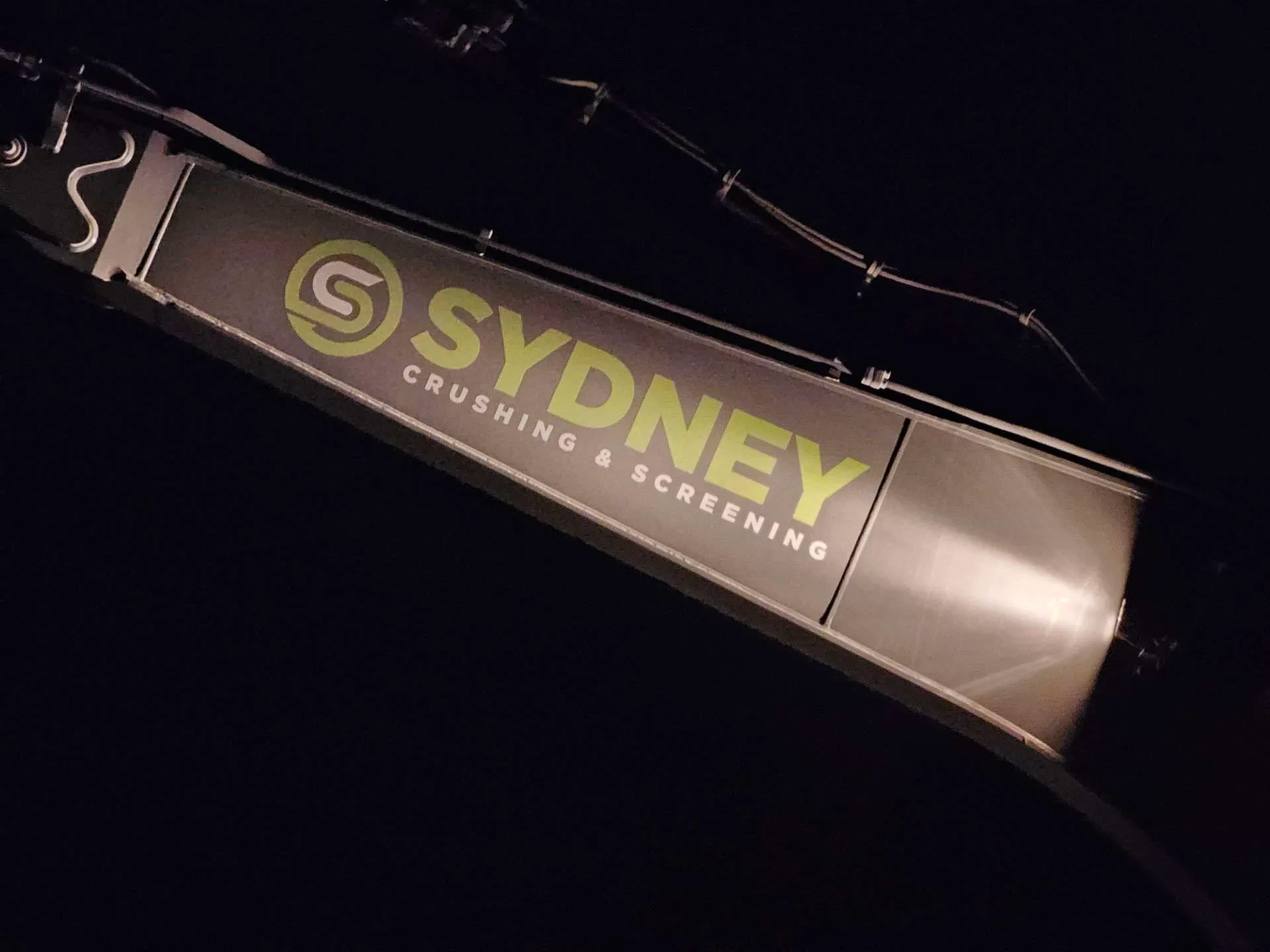 Sydney Crushing & Screening equipment working on site