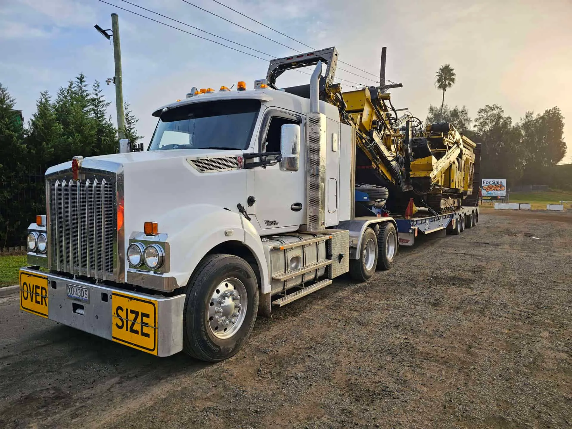 Sydney Crushing & Screening equipment working on site